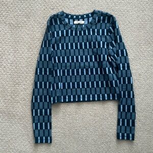 Madewell cropped long sleeve